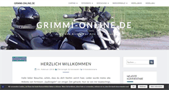 Desktop Screenshot of grimmi-online.de
