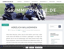 Tablet Screenshot of grimmi-online.de